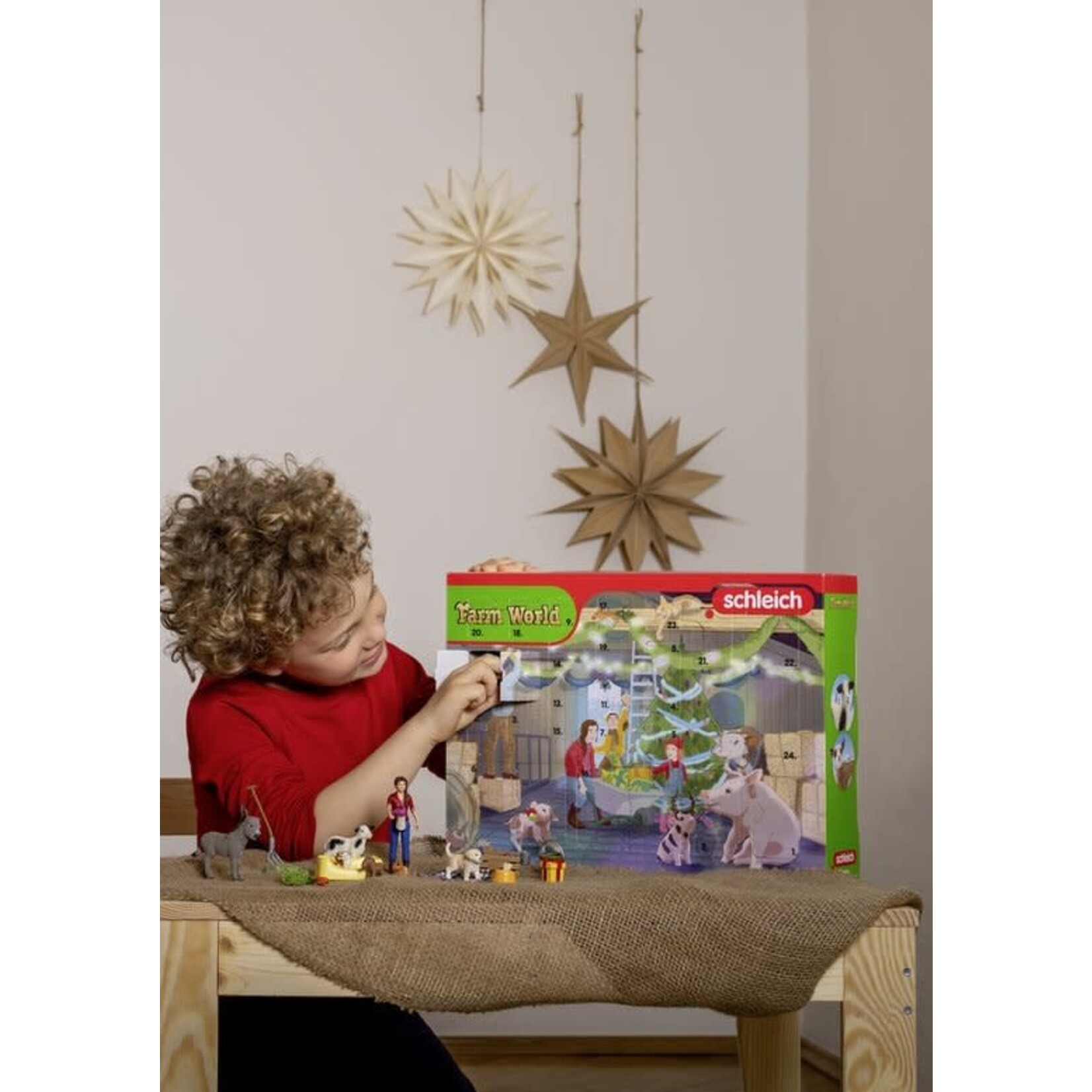 Schleich SCHLEICH - FARM WORLD - 98983 ADVENTKALENDER FARM WORLD 2023