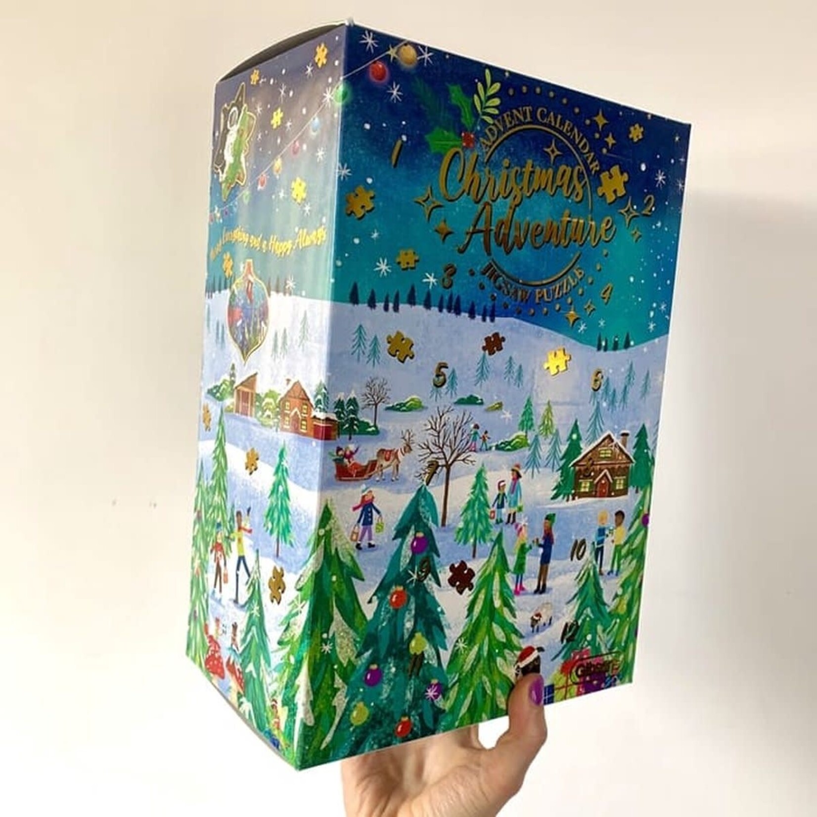Gibsons Christmas Adventure Advent Calendar (Multi) - puzzel Gibsons