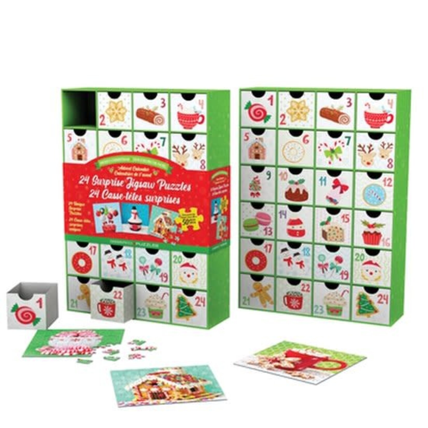 Eurographics Advent Calendar - Christmas Sweets - 24 puzzels