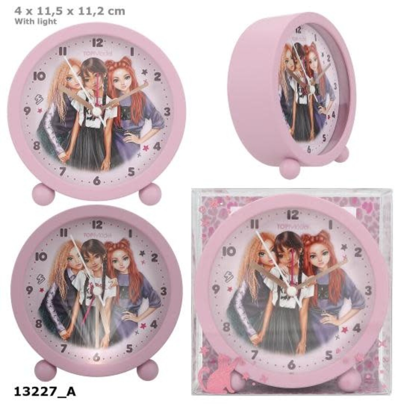 Topmodel TOPModel wekker REBEL KITTY