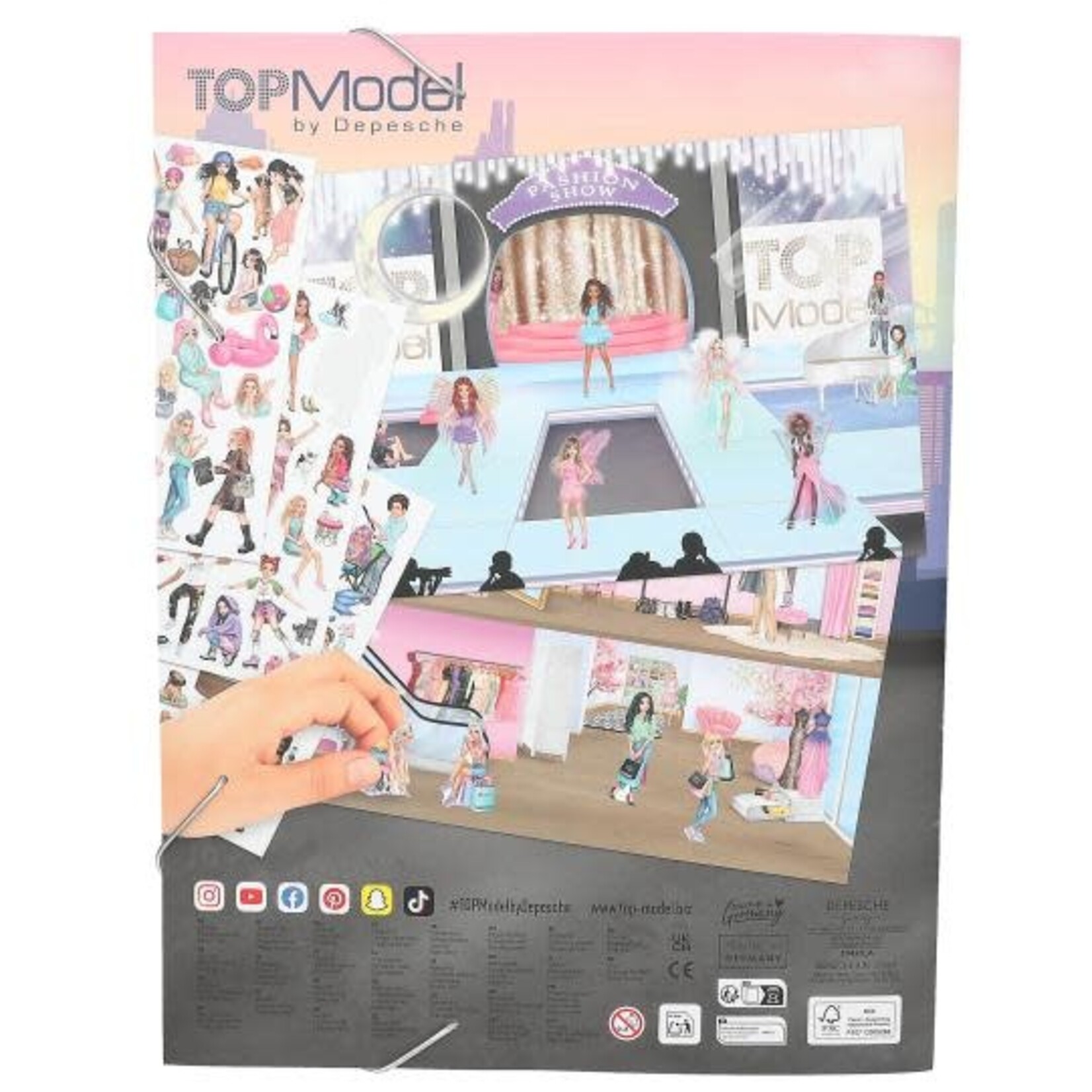 Topmodel TOPModel Stickerworld