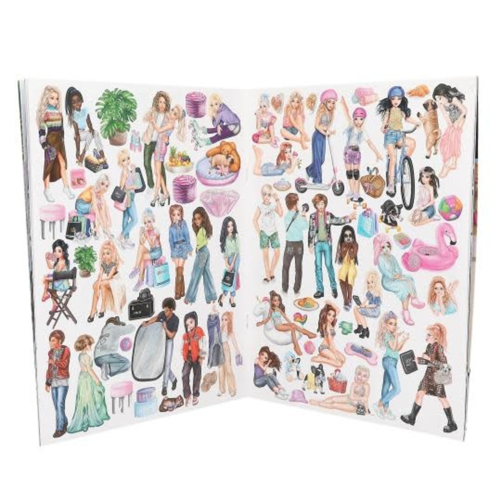 Topmodel TOPModel Stickerworld
