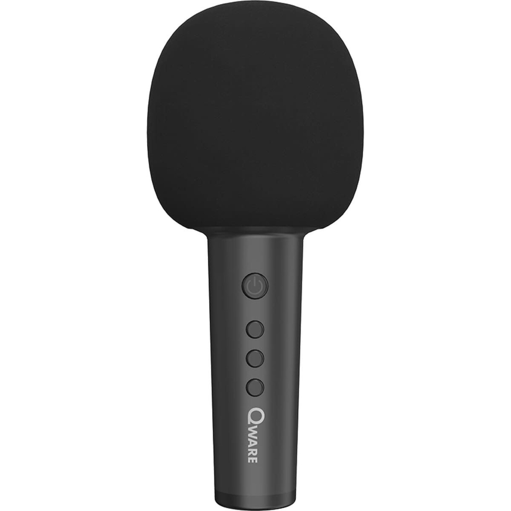 Qware Qware karaoke microfoon zwart