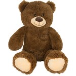 Jollyplush PLUSCHE BEER DONKERBRUIN 50 CM