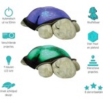 Bundera Projectorlamp Sterrenhemel Turtle Nachtlampje voor Kinderen Blauw