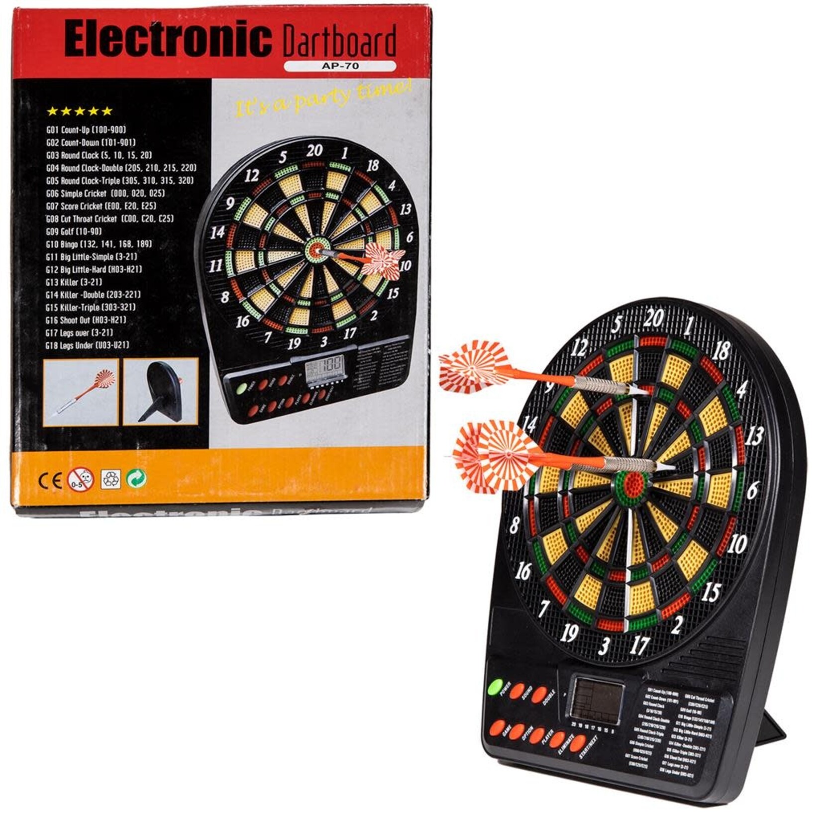 SportX Mini Electronisch Dartboard