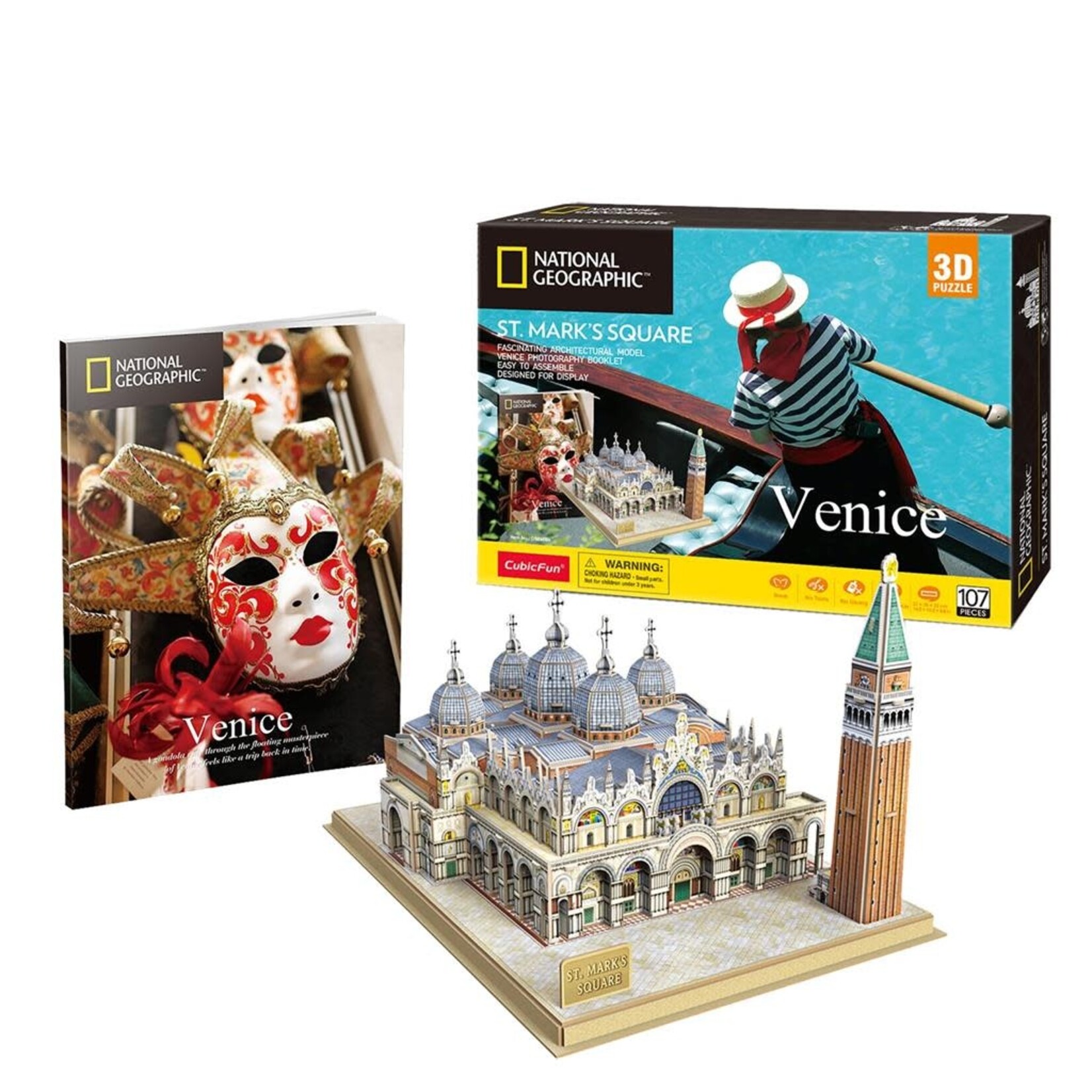 Cubic Fun Cubic Fun 3d Puzzel NG St. Mark's Square