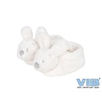 VIB Pluche Konijnenslofjes Wit