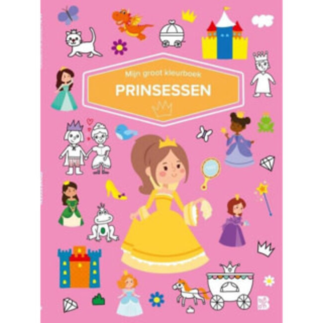 Geen Merk Groot Kleurboek Prinsessen