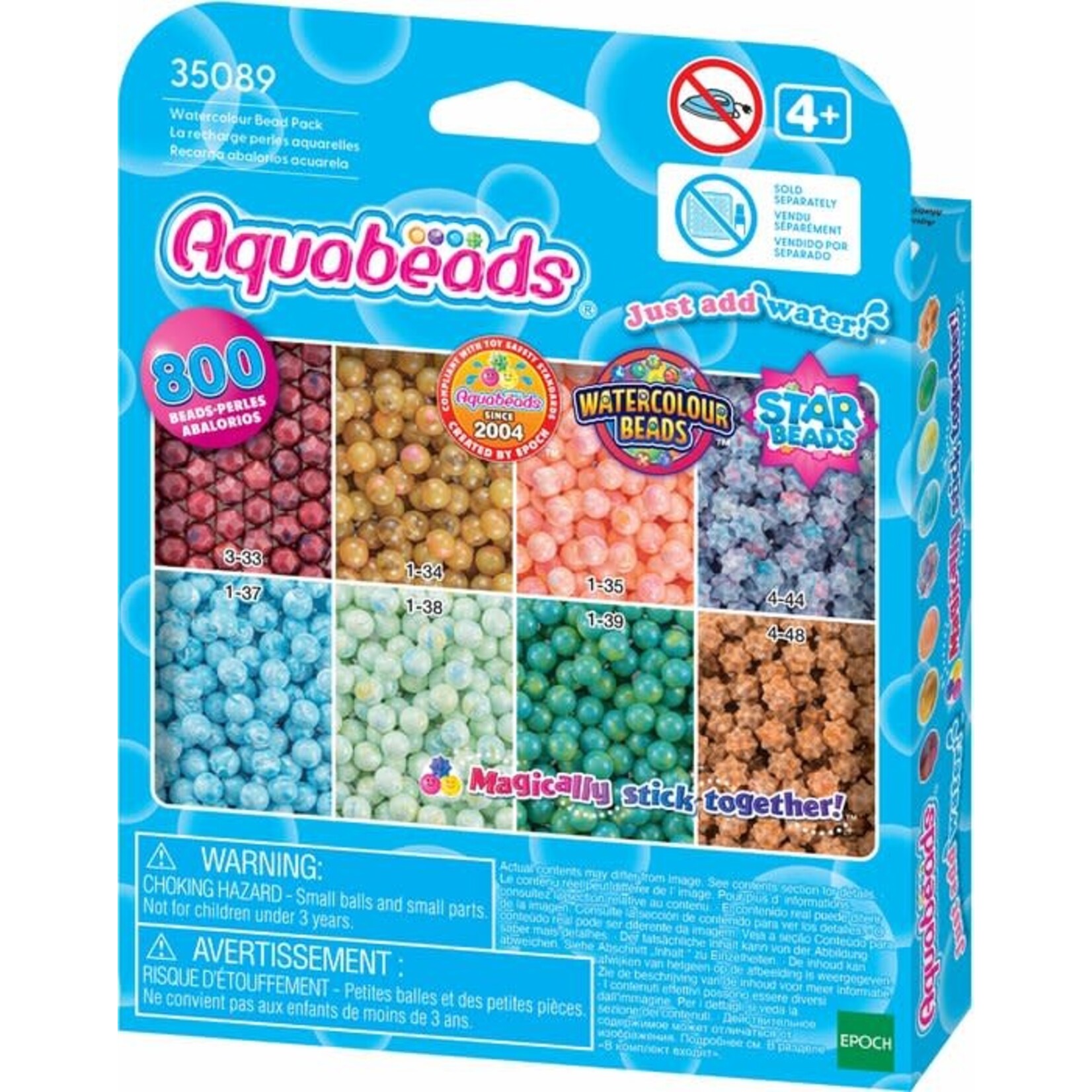 Aquabeads Navulling Multikleuren parel 35089