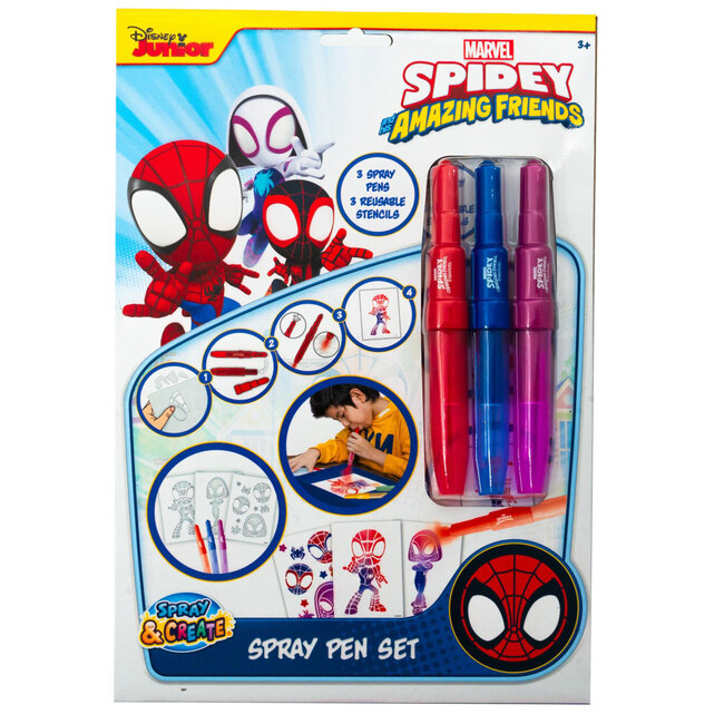 Spider-man Spidey Spray Pen Set