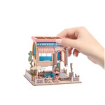 Ugears DIY British Coffee Shop - miniatuur huisje manor brew