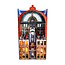 Ugears DIY Antwerpen Railway Cathedral - miniatuur huisje - Boekensteun met licht