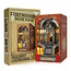 Ugears DIY Antwerpen Railway Cathedral - miniatuur huisje - Boekensteun met licht