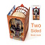 Ugears DIY Antwerpen Railway Cathedral - miniatuur huisje - Boekensteun met licht