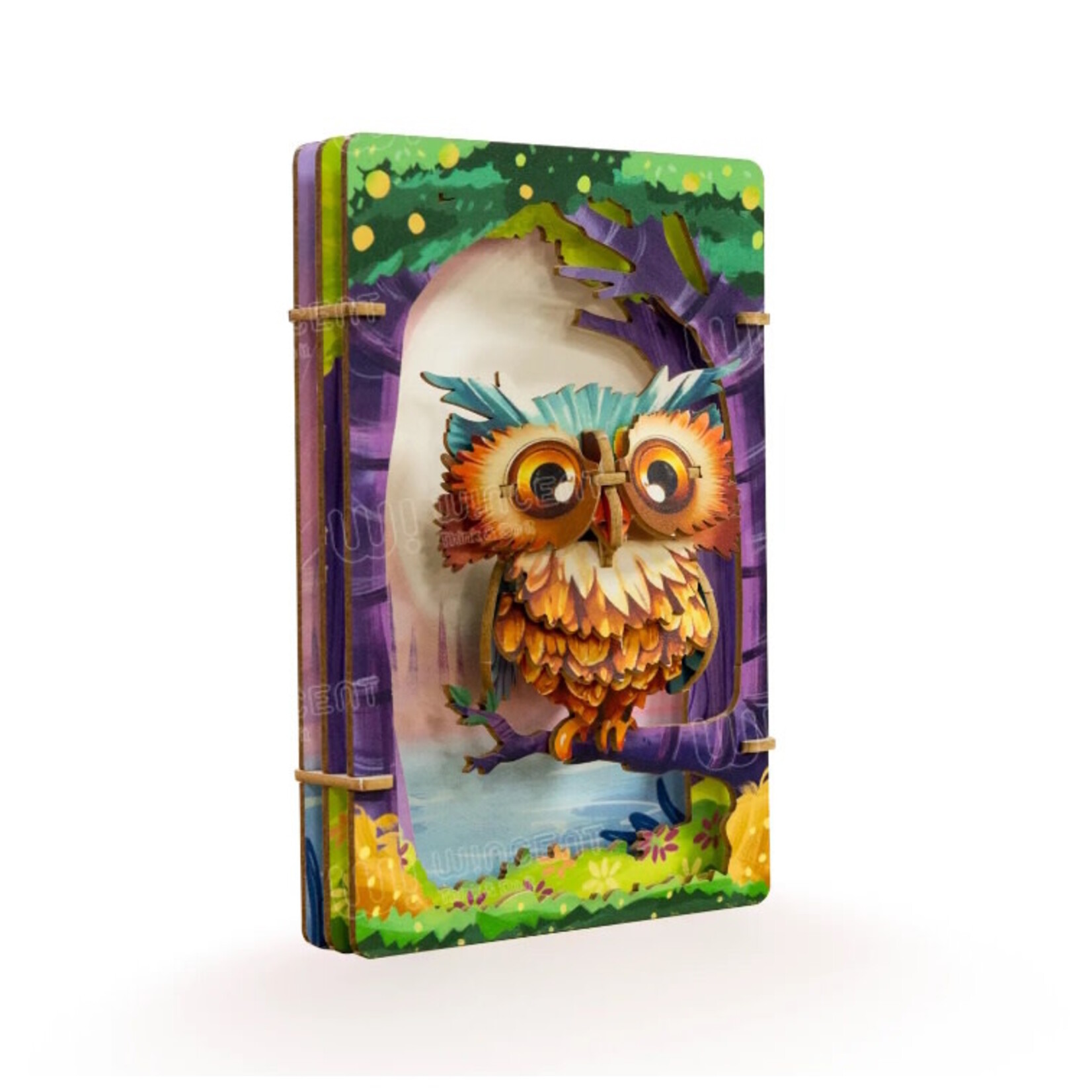 Ugears DIY 3D Theater Puzzle Owl