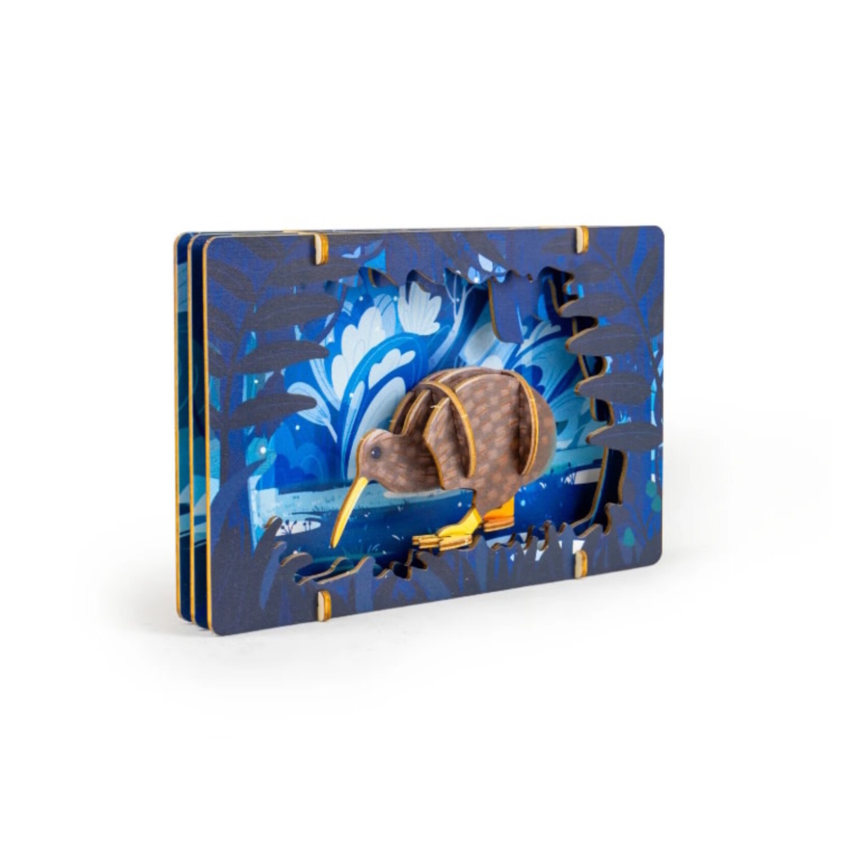 Ugears DIY 3D Theater Puzzle Kiwi