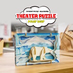 Ugears DIY 3D Theater Puzzle Polar Bear