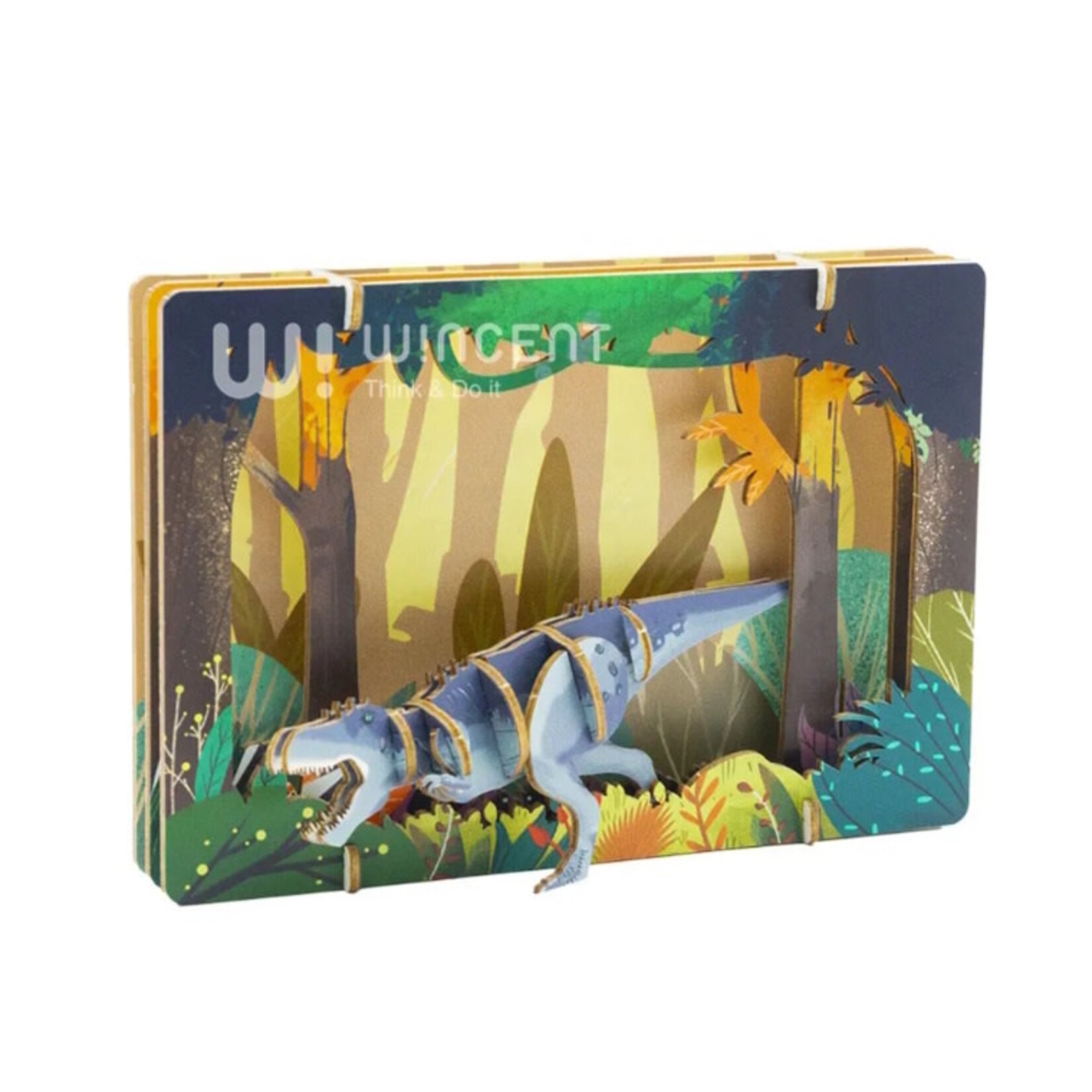 Ugears DIY 3D Theater Puzzle Tyrannosaurus