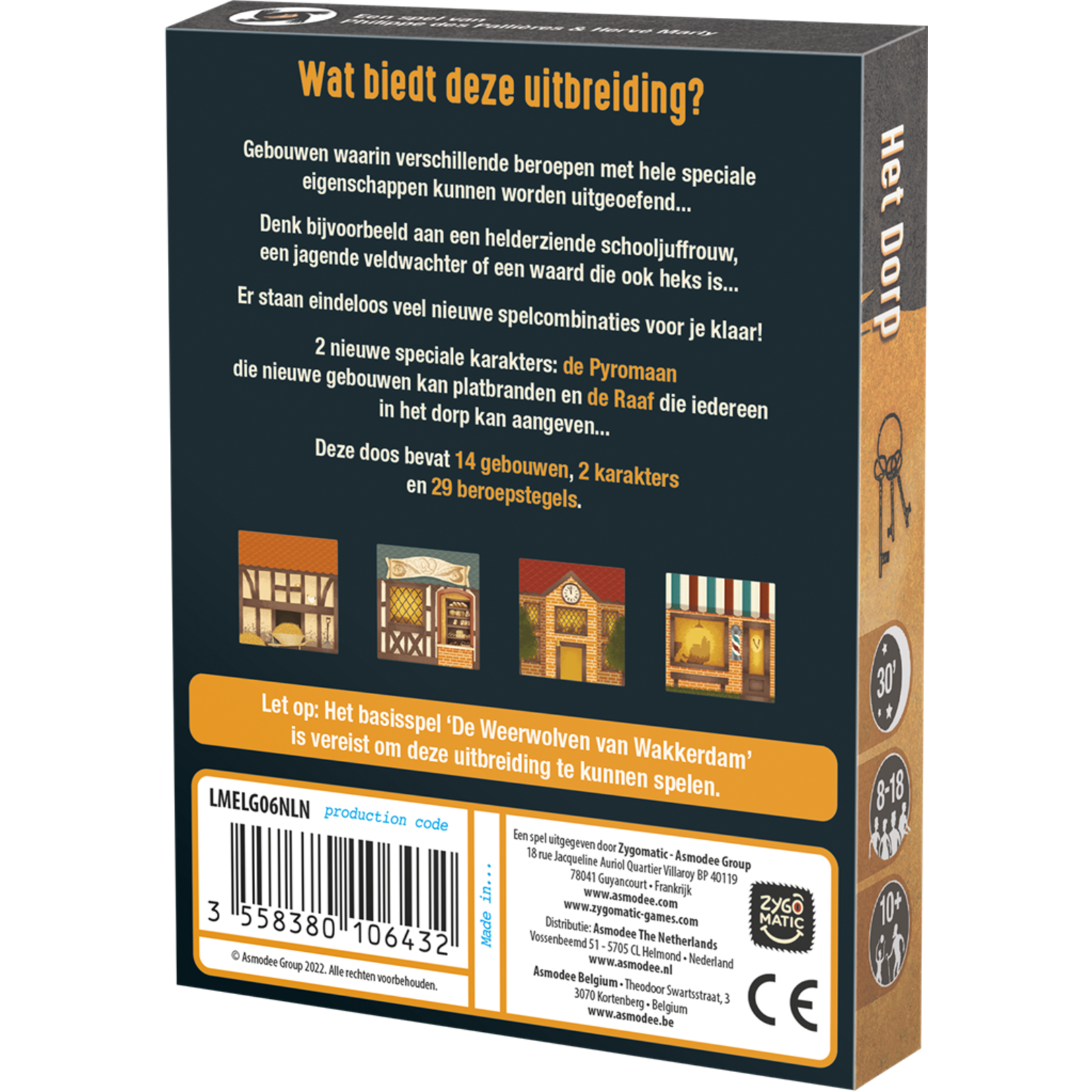Zygomatic De Weerwolven van Wakkerdam - Het Dorp - Uitbreiding