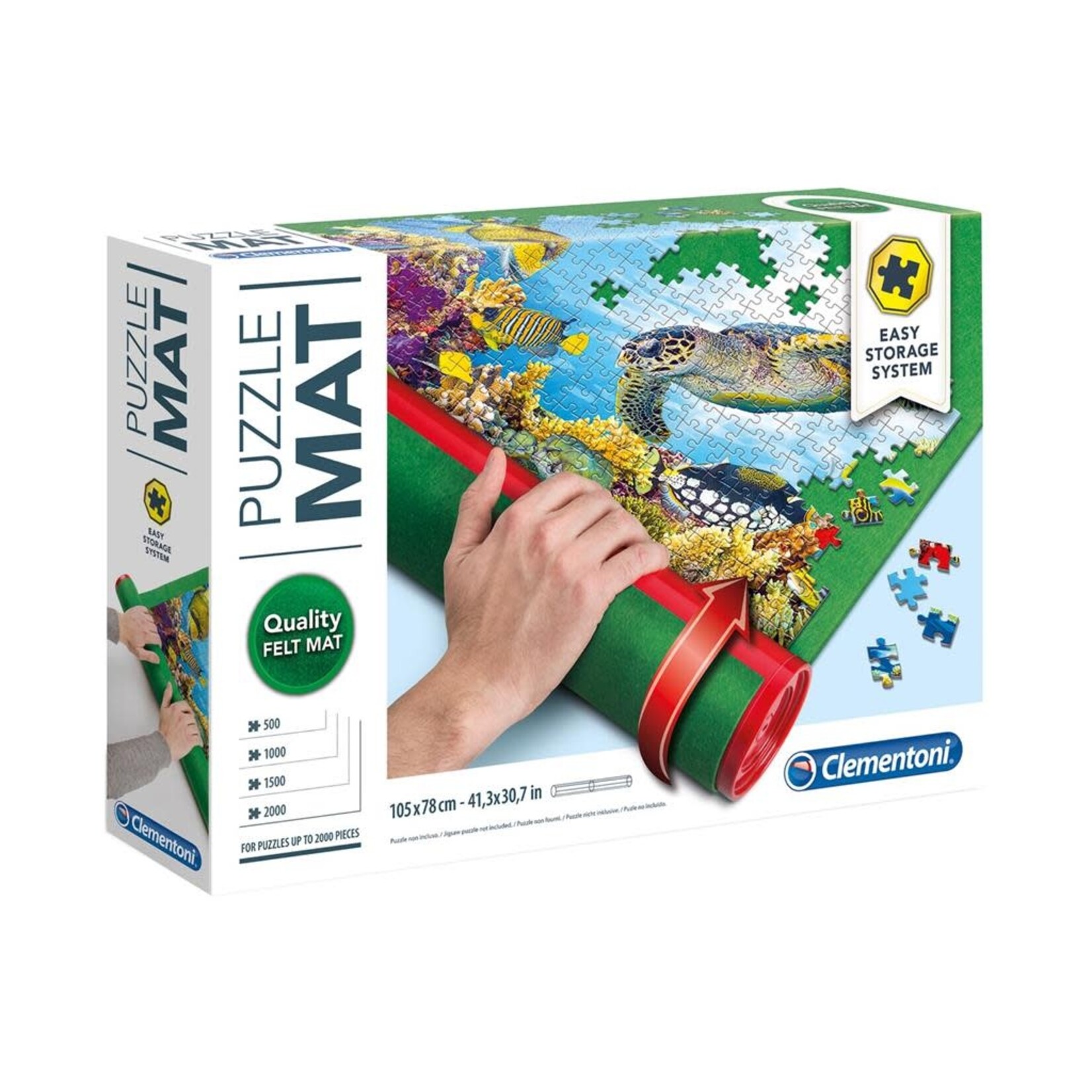 Clementoni Clementoni Puzzel Mat 105x78cm - tot 2000 stukjes