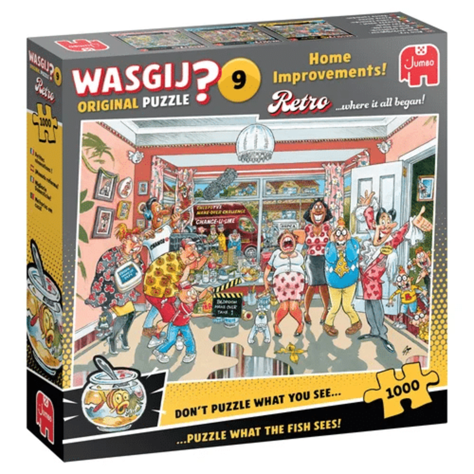 Jumbo PUZZEL Wasgij Retro Original 9 – Klein Verbouwinkje (1000)