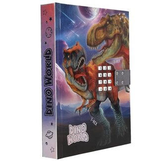 Dinoworld Dino World dagboek met geheime code