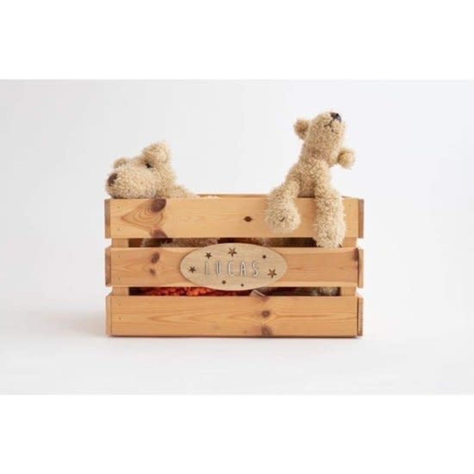 Vintiun Display Vintiun Deurbordje - te personaliseren met naam - sterren