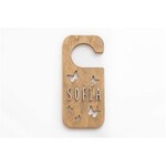 Vintiun Display Vintiun Deurbordje - te personaliseren met naam - vlinders - hanger