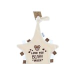 VIB VIB SPEENDOEKJE ‘LOVE YOU BEARY MUCH’ BEIGE