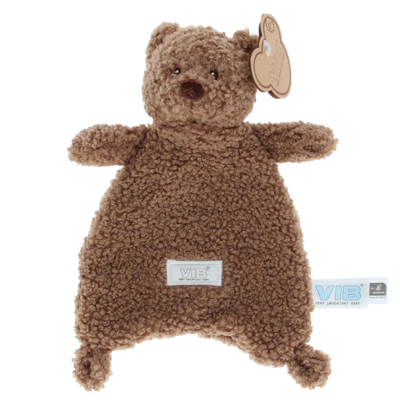 VIB VIB PLUCHE KNUFFELDOEKJE BEER TEDDY ‘LOVE YOU BEARY MUCH’ BRUIN