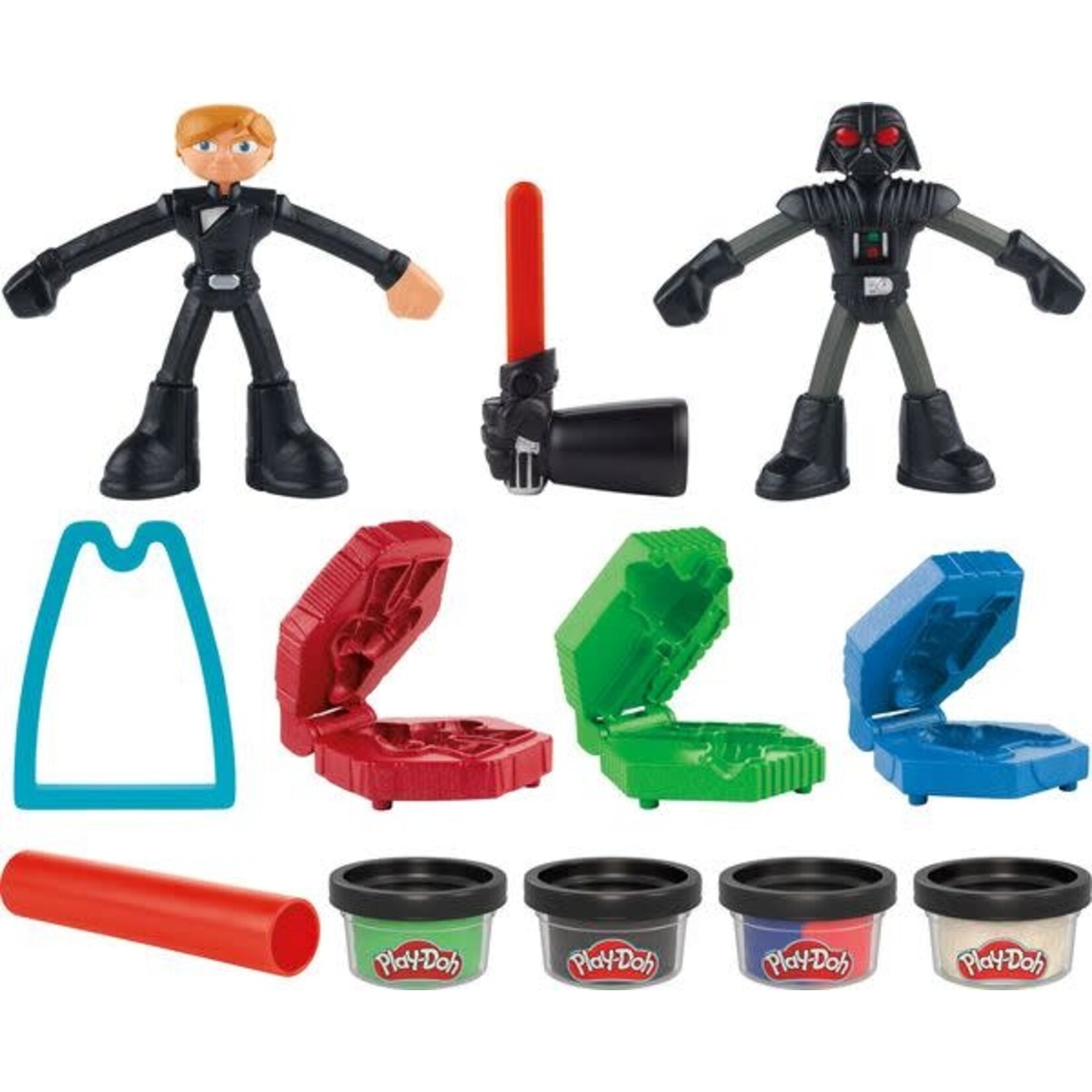 Play-Doh Play-Doh Starwars Squish en Slice lichtzwaarden