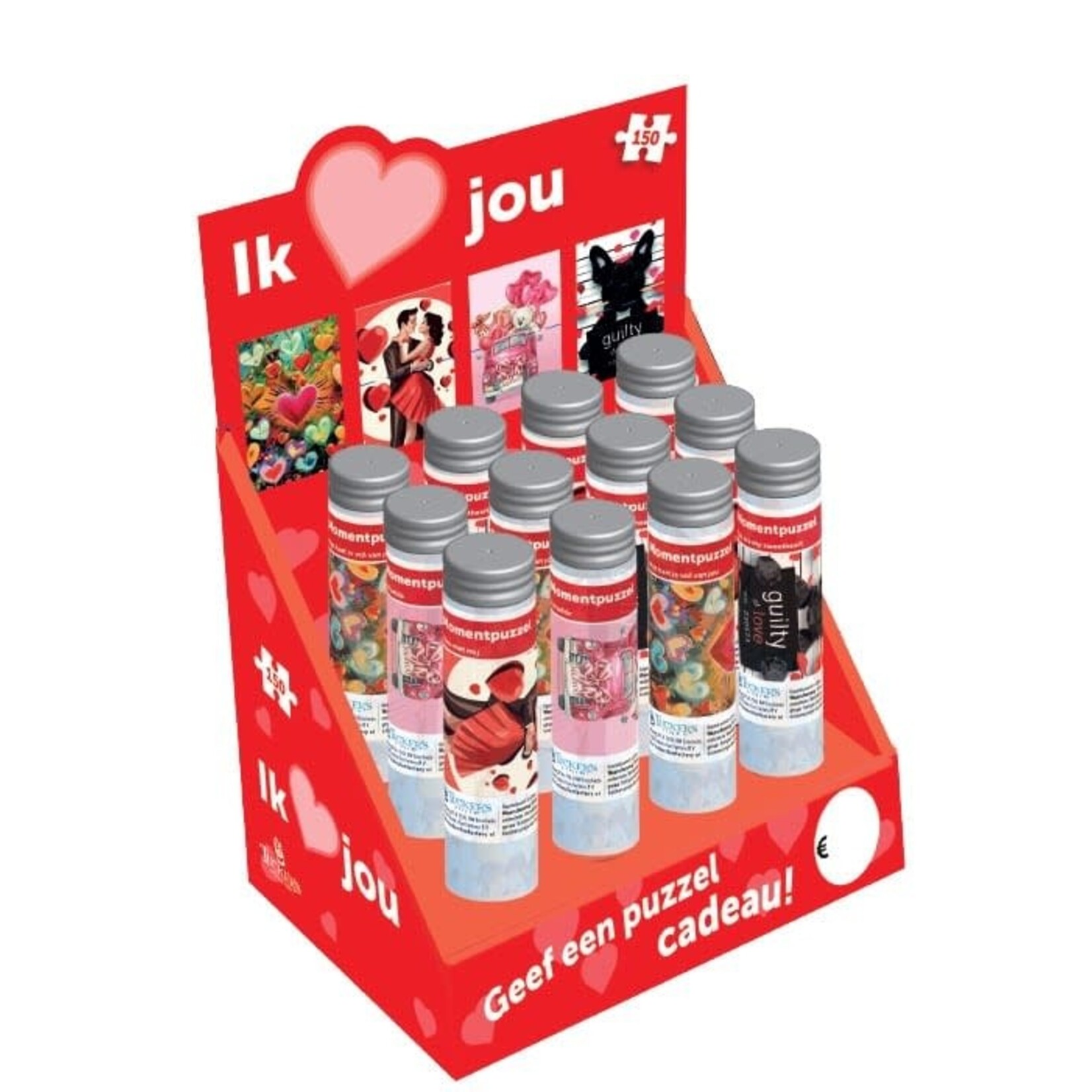 Tucker's Fun Factory Valentijnsdag-puzzel Assorti (per stuk)