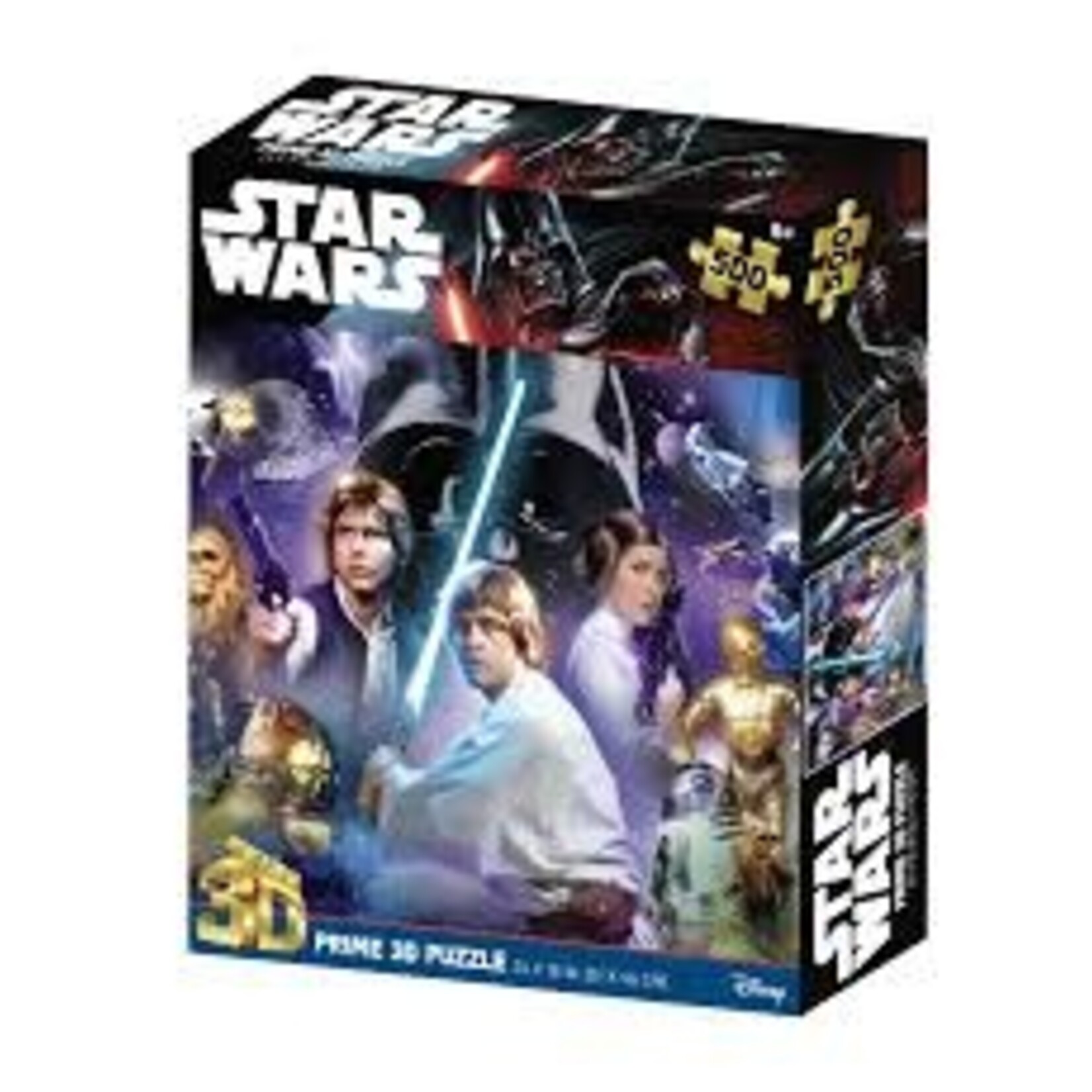 Prime Star Wars Ensemble - Darth Vader - Prime 3D Puzzle (500)