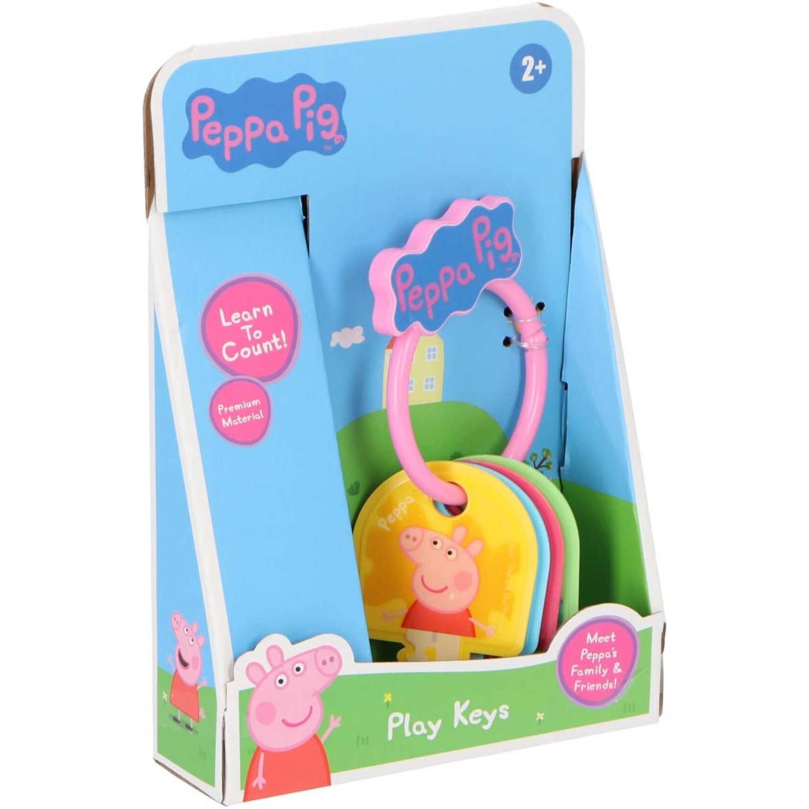 Peppa Peppa Pig - Speelgoed Autosleutels - Leren tellen
