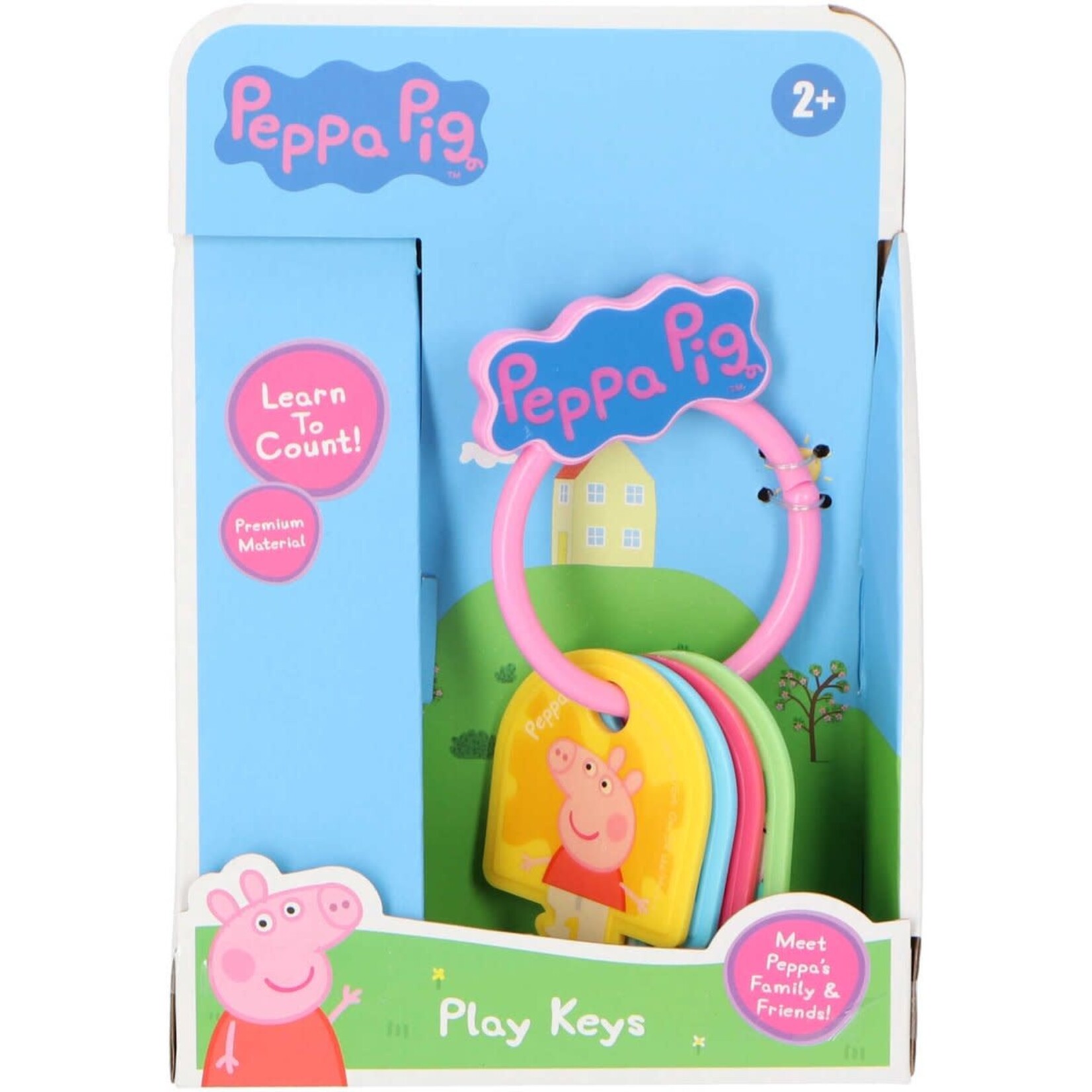 Peppa Peppa Pig - Speelgoed Autosleutels - Leren tellen