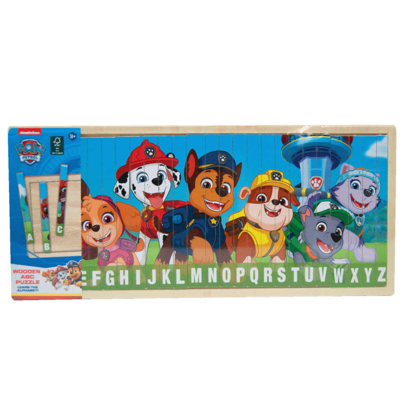 Paw Patrol PAW PATROL HOUTEN ABC PUZZEL