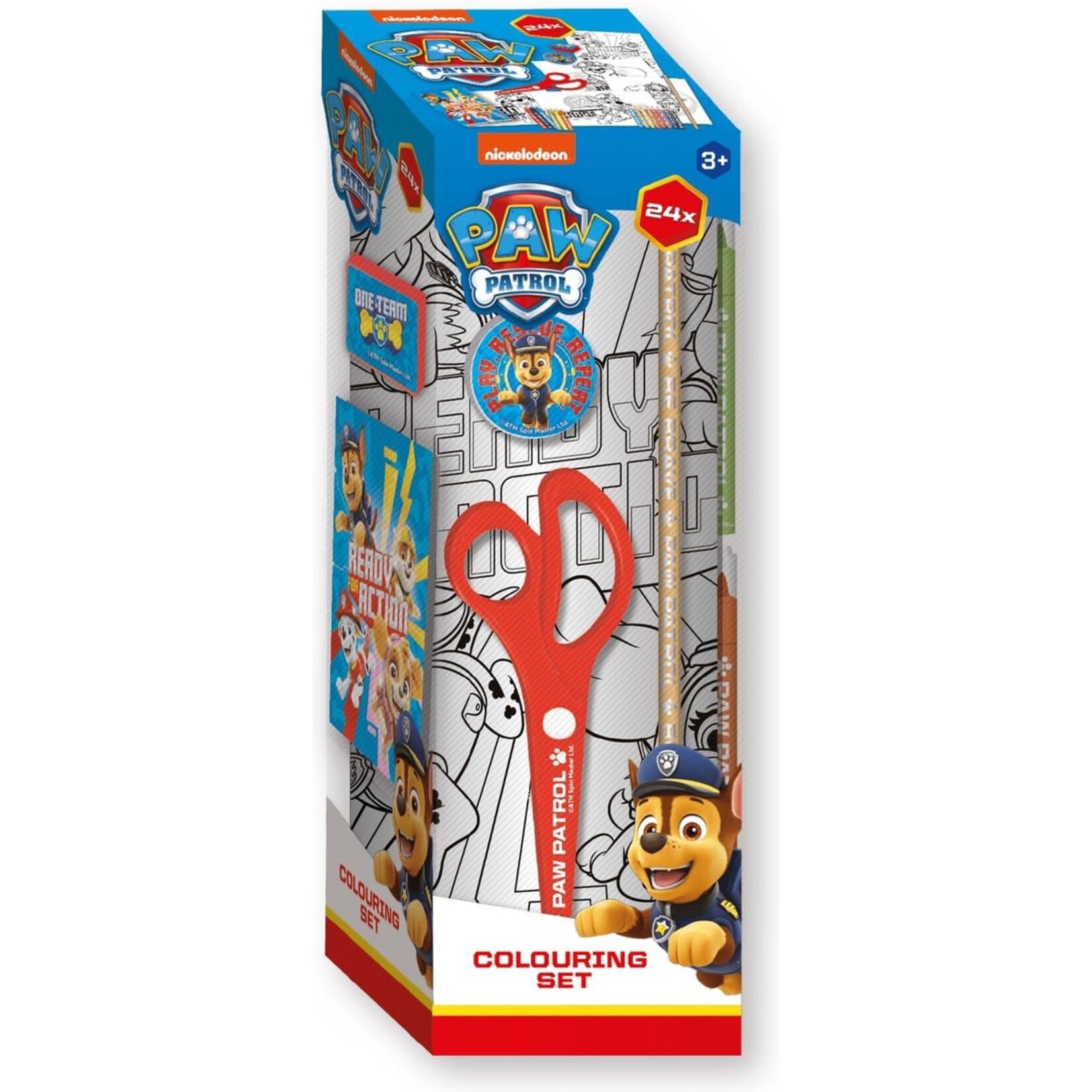 Paw Patrol Paw Patrol Teken en schrijf toren 24 delig