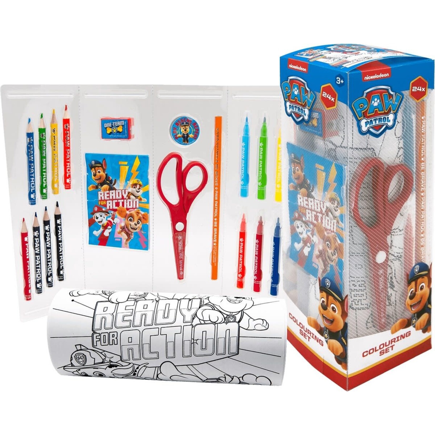Paw Patrol Paw Patrol Teken en schrijf toren 24 delig