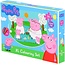 Peppa Peppa Big  - XL Puzzel - Kleur je eigen puzzel - inclusief 4 potloden