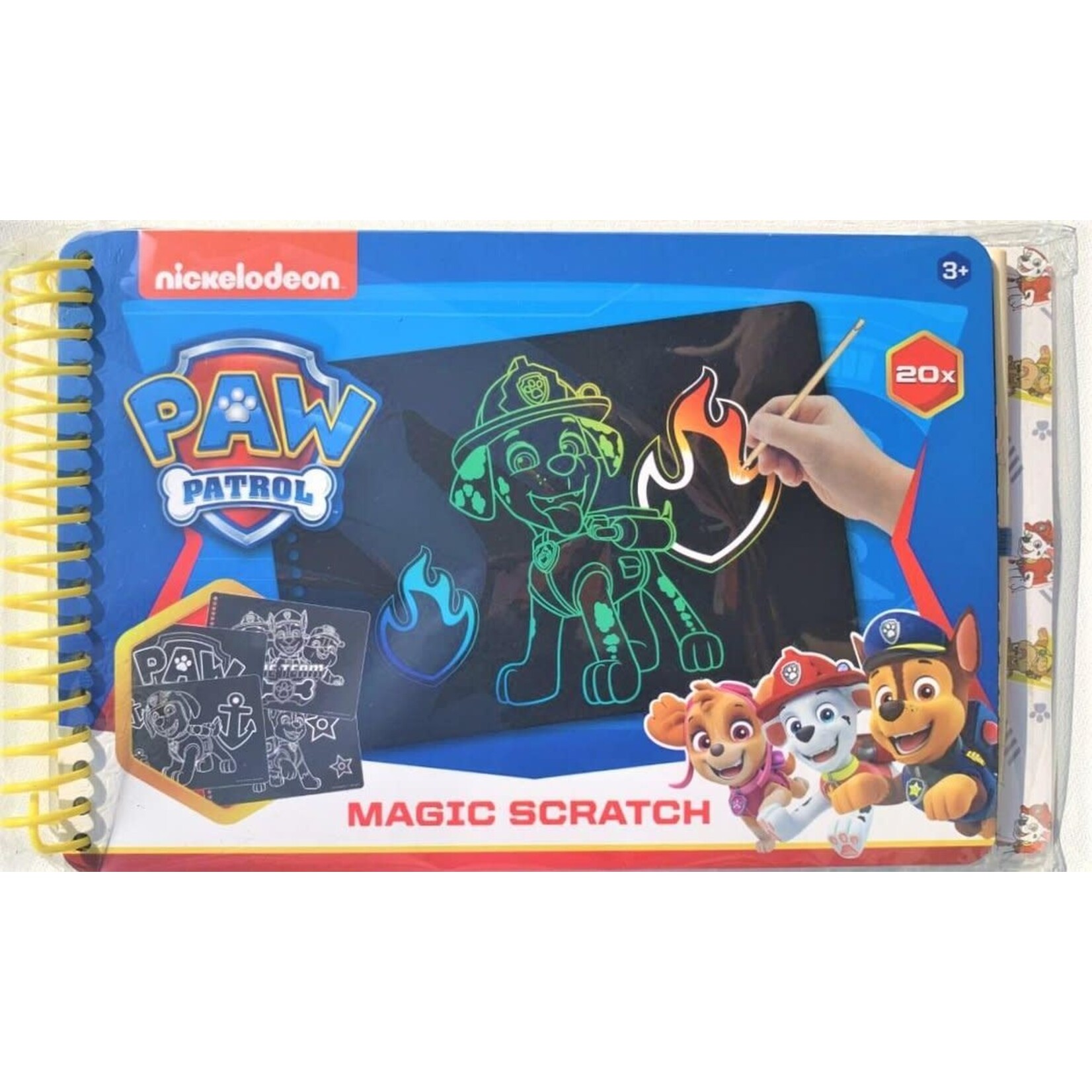 Paw Patrol PAW PATROL MAGIC SCRATCH BOEK  - 20 pagina's