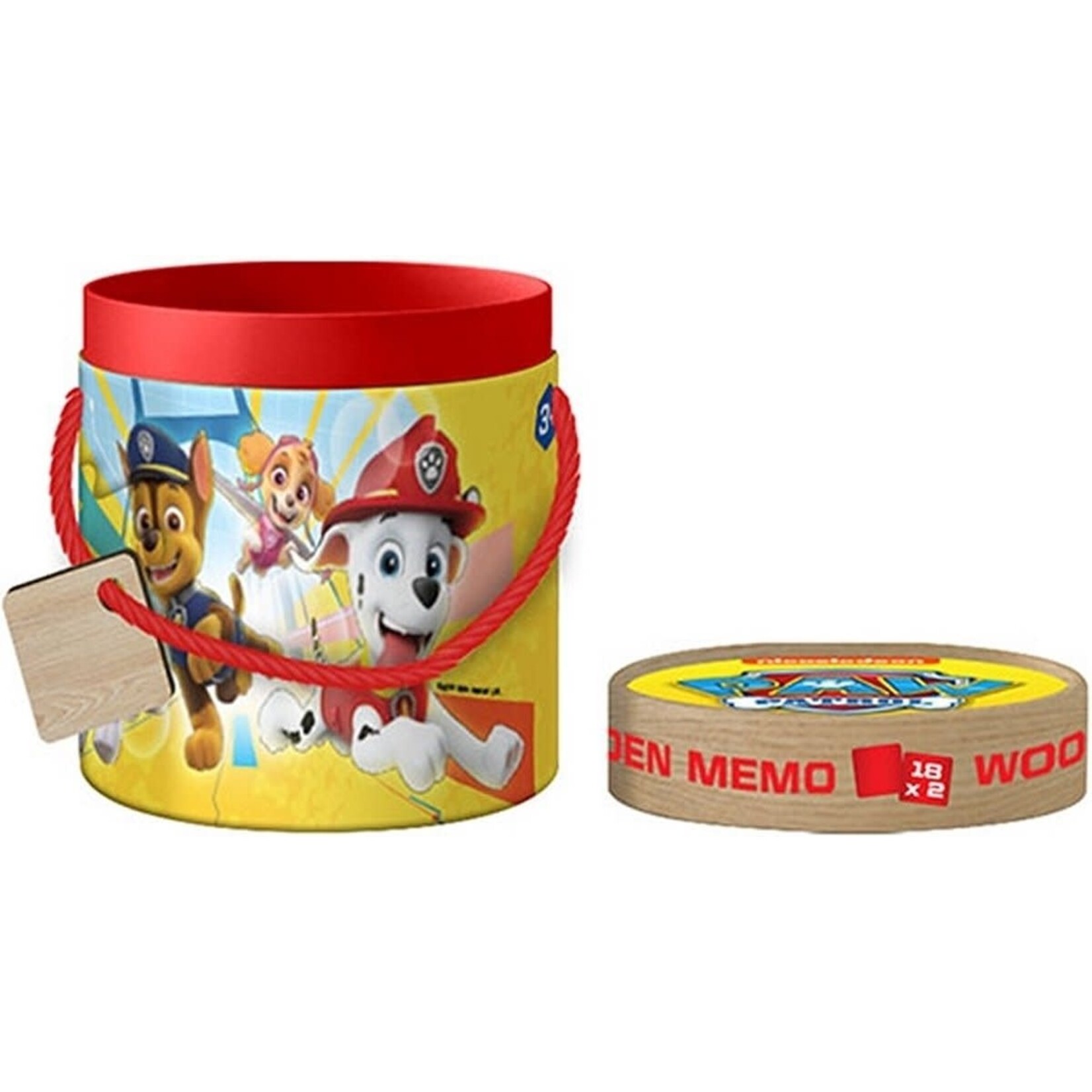 Paw Patrol PAW PATROL HOUTEN MEMO SPEL