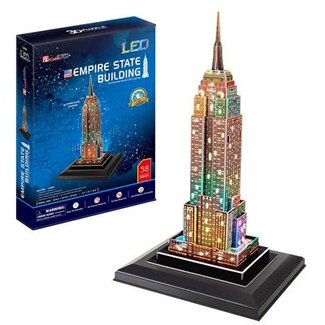 Cubic Fun Cubic Fun 3d Puzzel Empire State Building LED