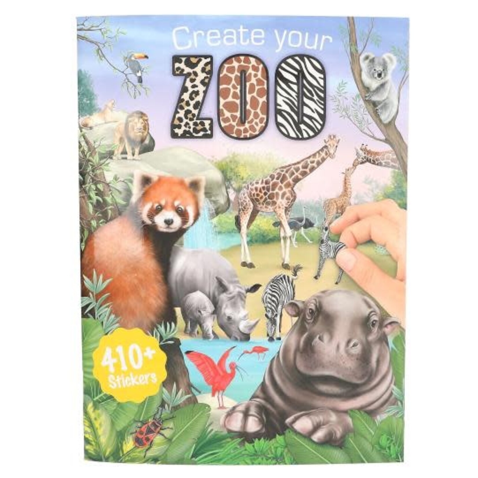 Dinoworld Create your ZOO stickerboek