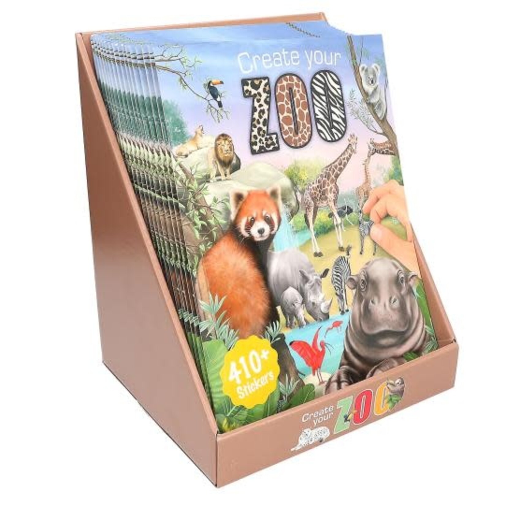 Dinoworld Create your ZOO stickerboek