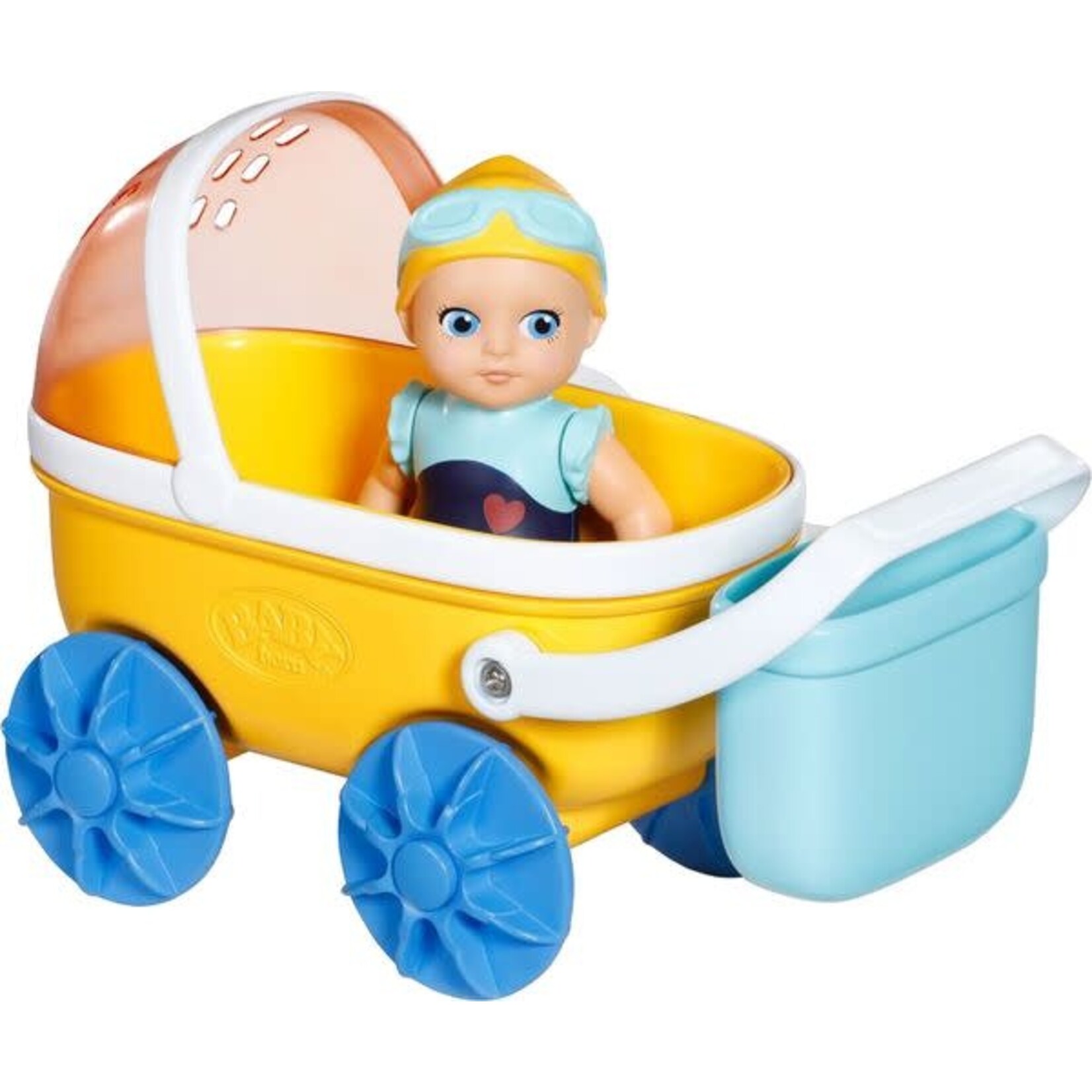 Baby Born BABY born Bad buggy met popje Emma