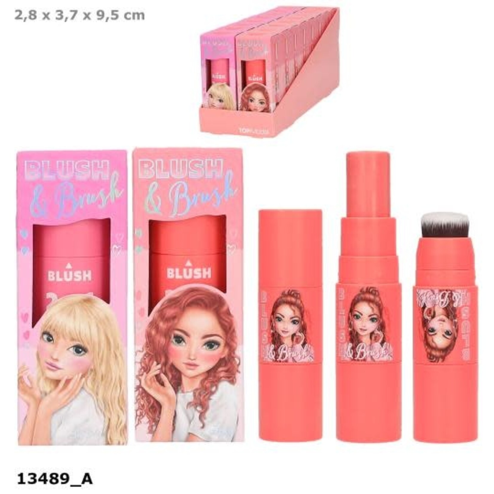 Topmodel TOPModel blush & brush stick BEAUTY and ME