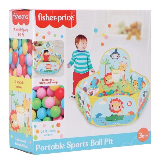 Fisher Price Fisher Price ballenbak met basktbalring