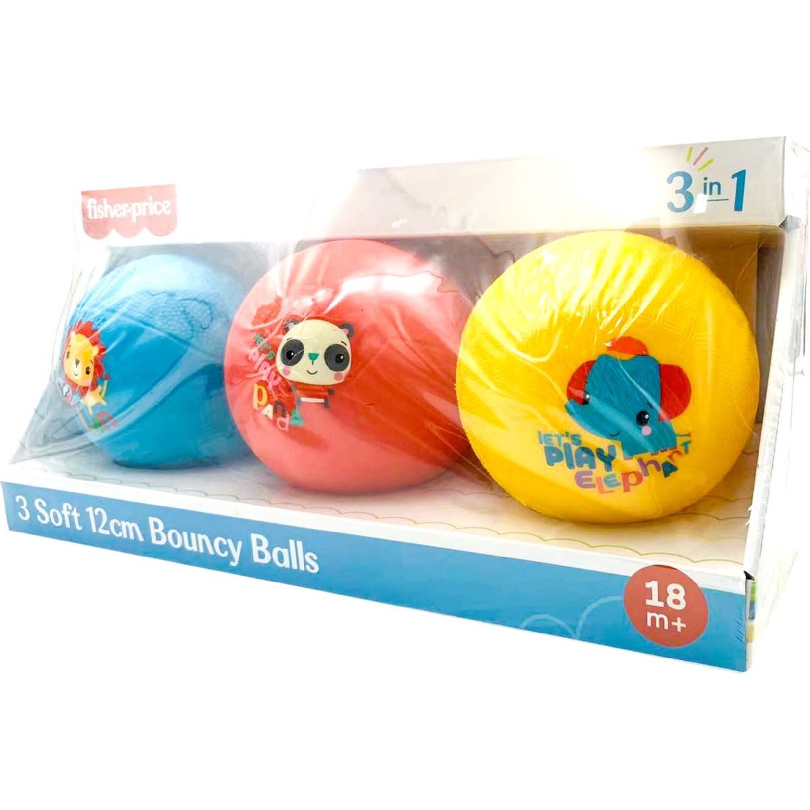 Fisher Price Fisher-Price Baby 3 Zachte Stuiterende Ballen