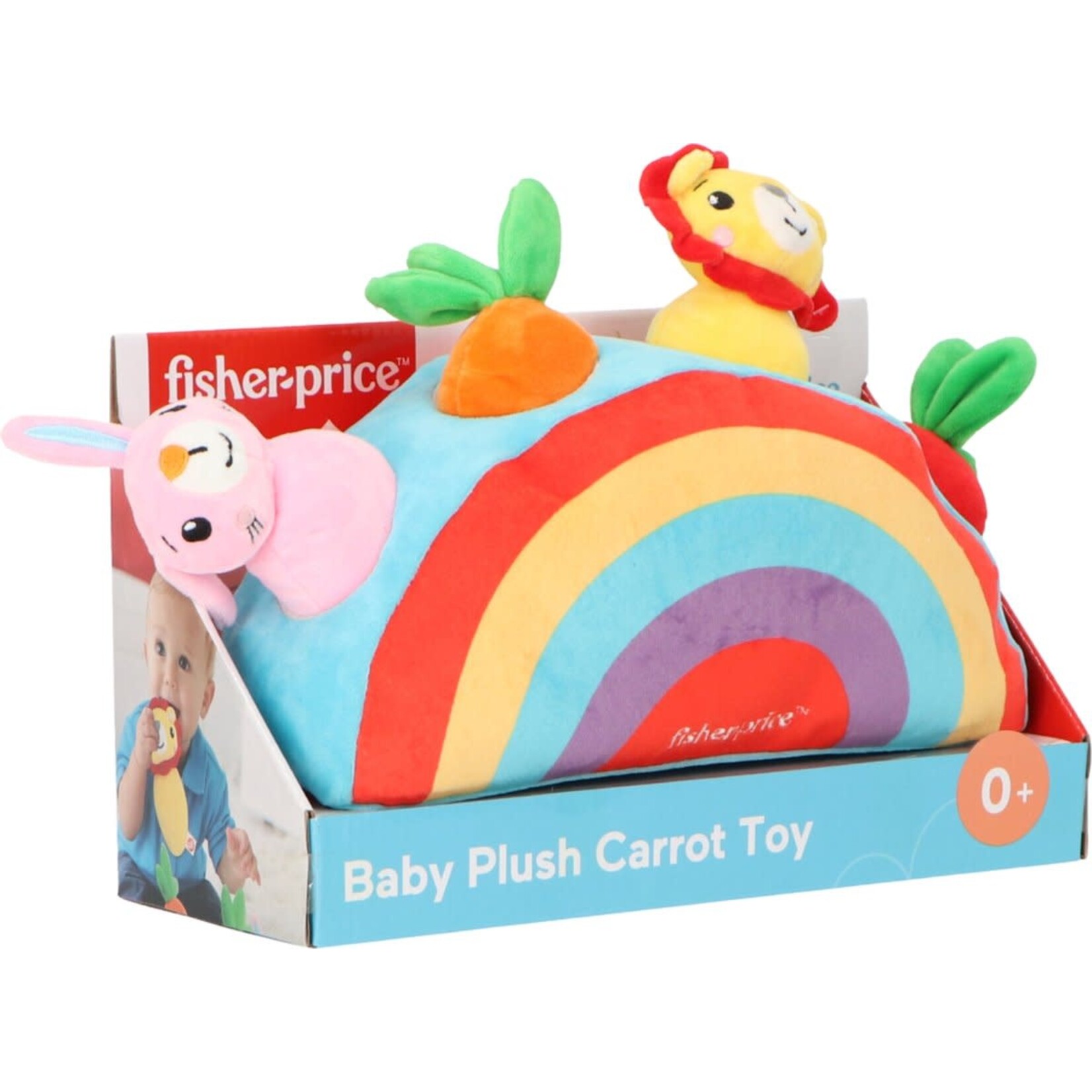 Fisher Price Fisher-Price Baby Knuffel  Regenboog